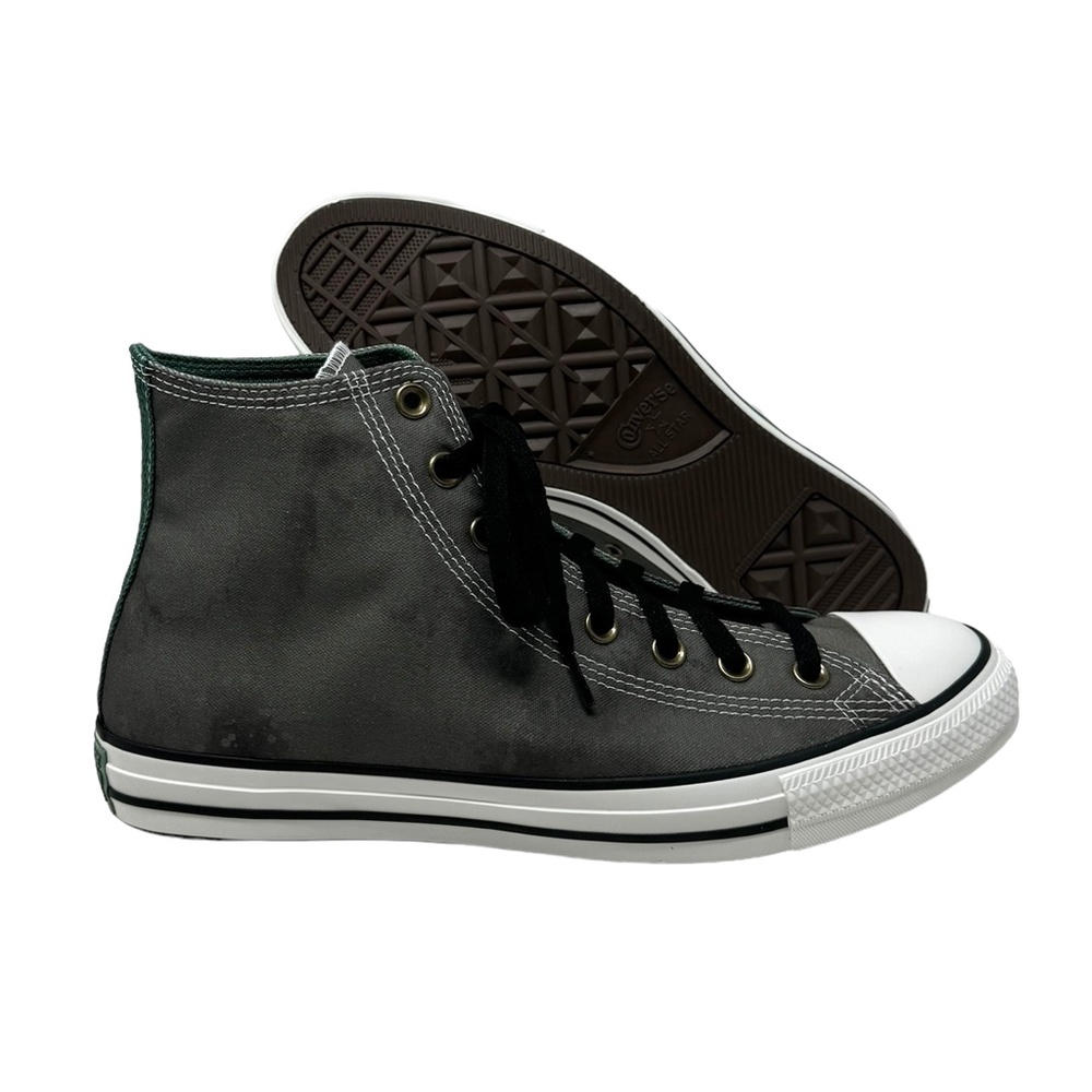 Converse Chuck Taylor Canvas Gray High Sneakers Skate Shoes Men's Size A06586C - Picture 3 of 10